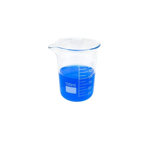 Béquer (Becker) Forma Baixa Graduado Vidro Boro 3.3 150mL