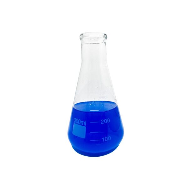 Erlenmeyer Graduado Boca Estreita Boro 3.3 300mL