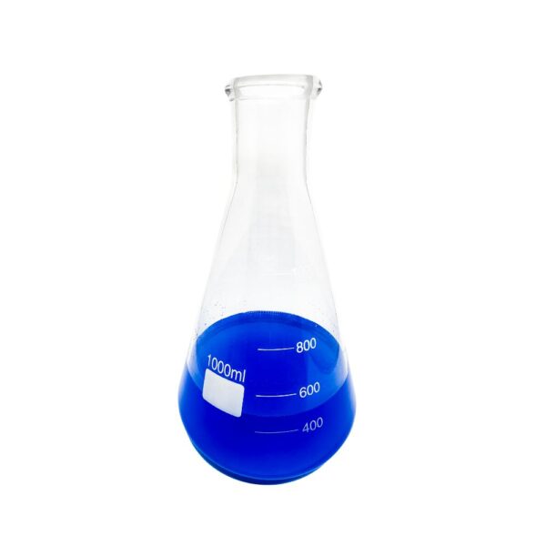 Erlenmeyer Graduado Boca Estreita Boro 3.3 1000mL