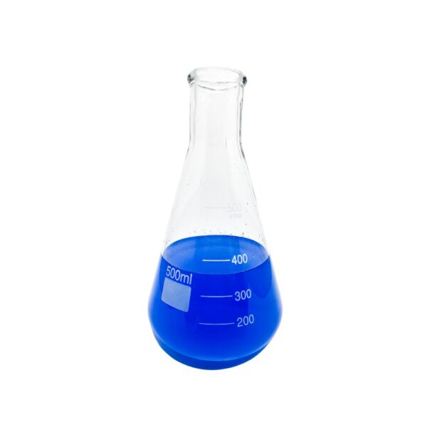Erlenmeyer Graduado Boca Estreita Boro 3.3 500mL